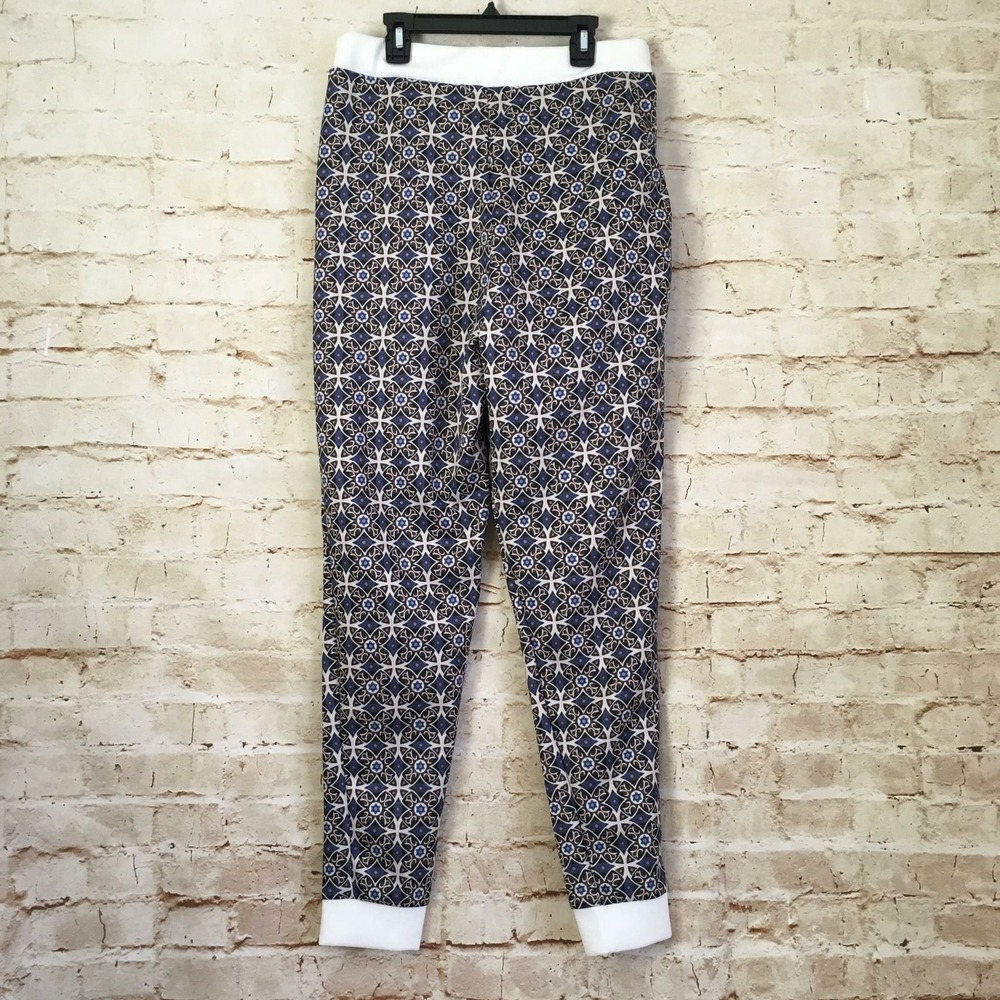 Missguided Women's Size 8 Blue Patterned Lounge Pants NWT - Picture 4 of 7